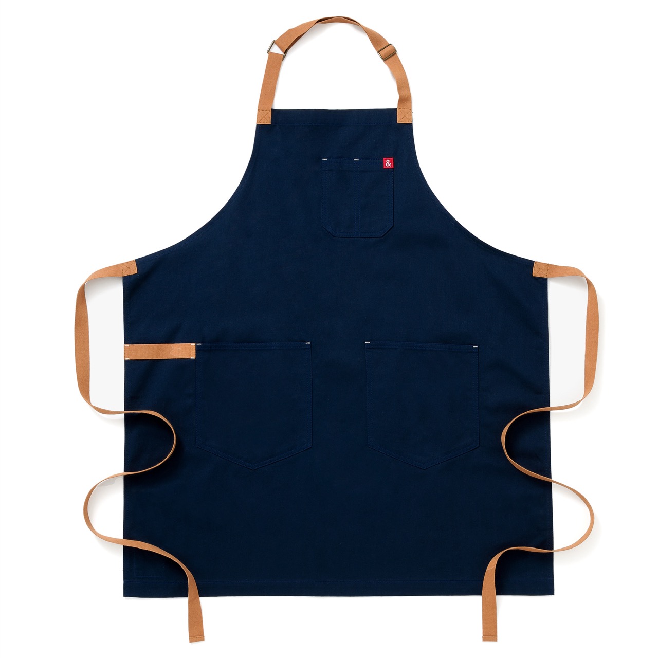 Midnight Blue Essential Apron | Chefs' Warehouse