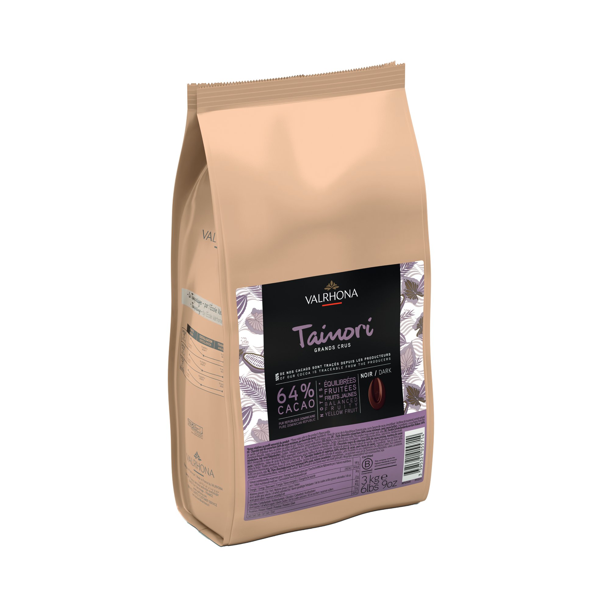 64% Tainori Dark Chocolate | Chefs' Warehouse