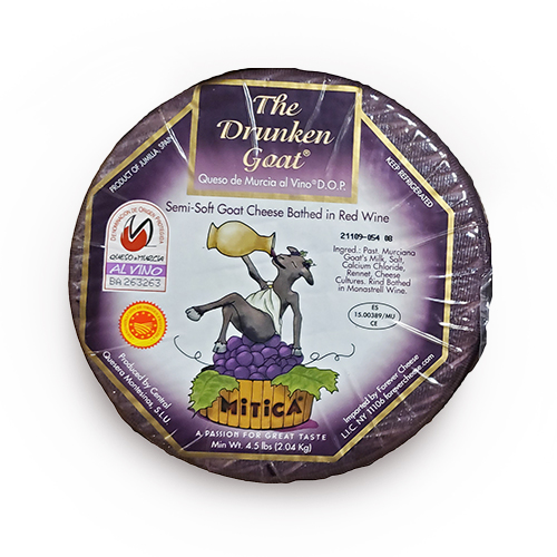 Drunken Goat Cheese Wheel