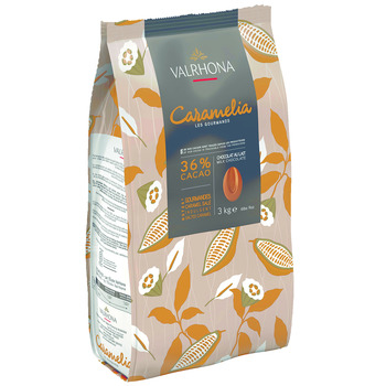 菓子 VALRHONA Caramel 56% 1kg Milk Baking Chocolate Caramélia | Caramélia Chocolate