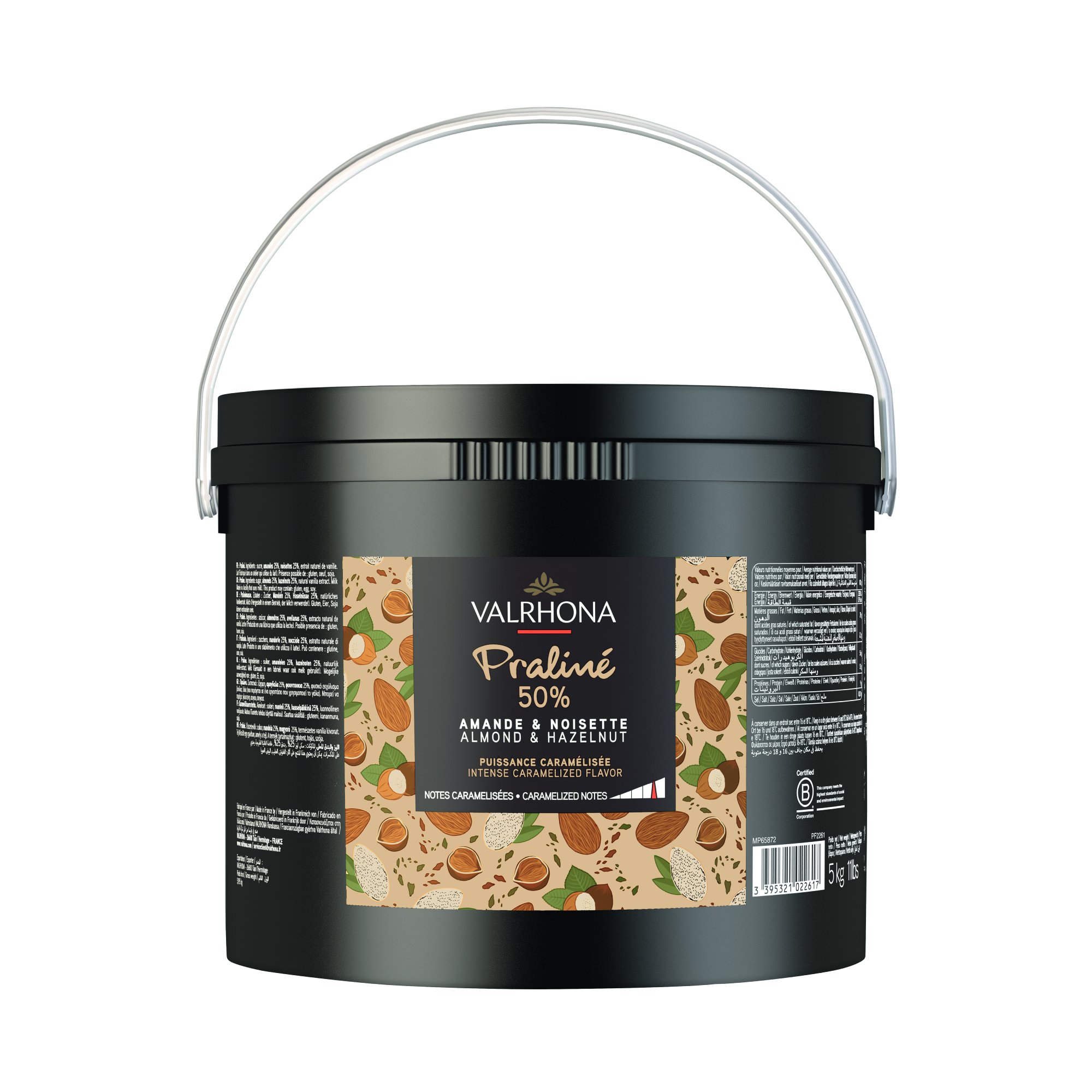 Alond And Hazelnut Praline Paste 200 G Icing Black Pen
