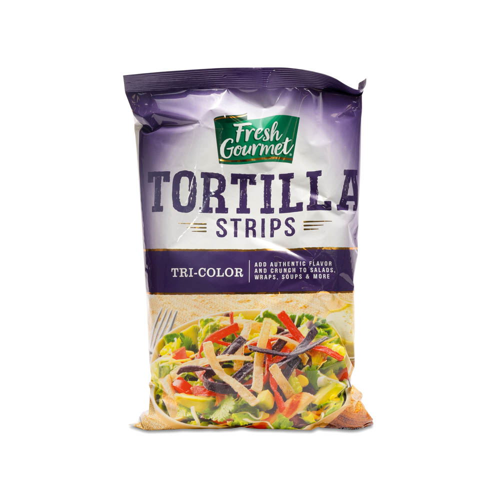 Tri Color Tortilla Strips